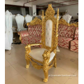 Throne Cadeiras King Preto Trono Cadeira